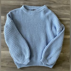 Periwinkle blue sweater